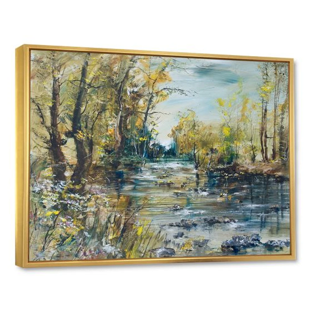 Toile « Rocky River the Forest »