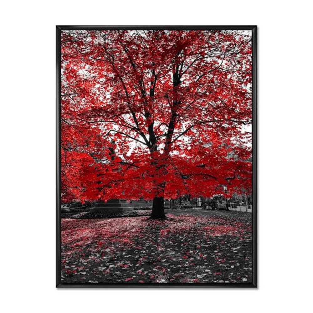 Toile « Red Tree Central Park »