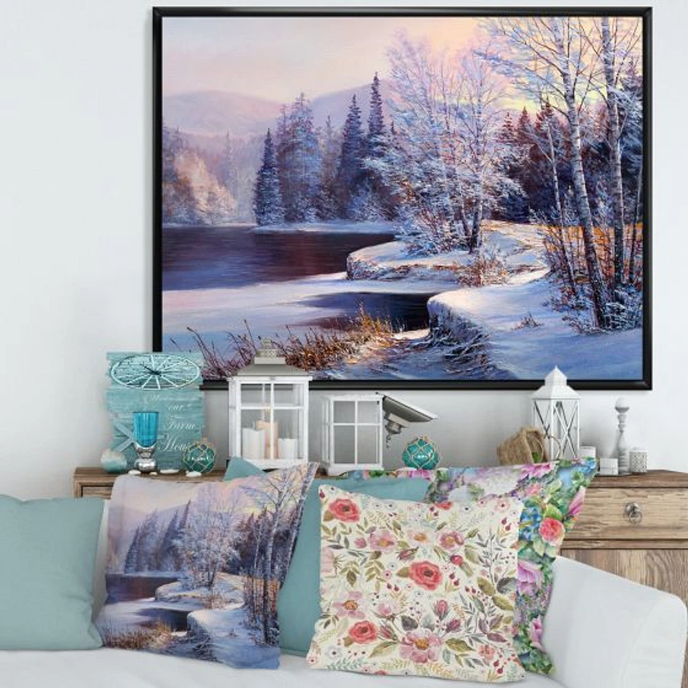 Christmas Forest  Wall Art