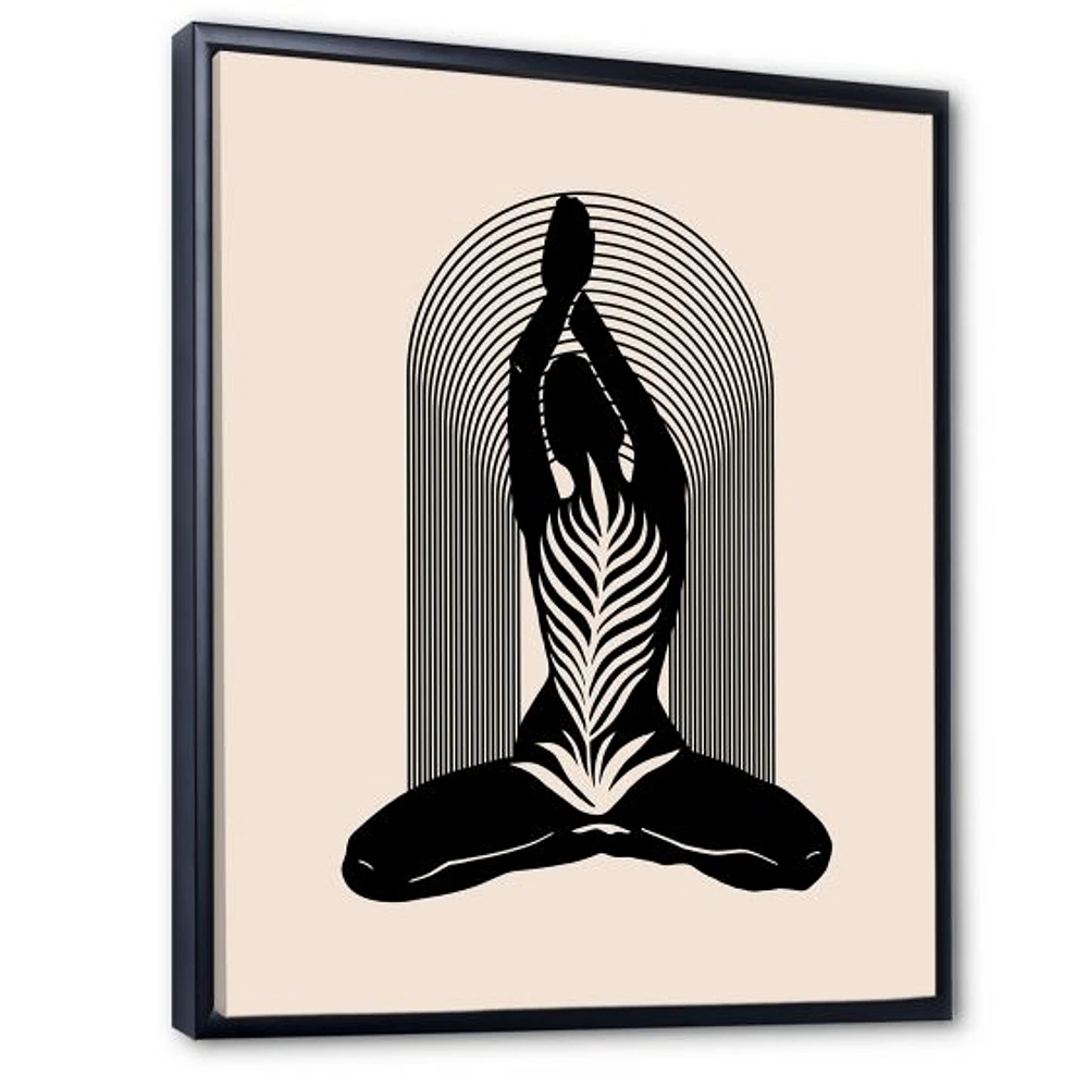 Cosmic Women Series Black and White II  Wall Art