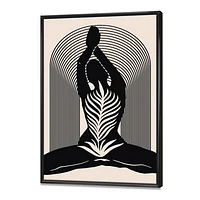 Cosmic Women Series Black and White II  Wall Art