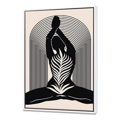 Cosmic Women Series Black and White II  Wall Art