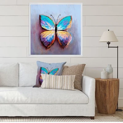 Butterfly Portrait Multicolors V  Wall Art