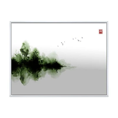 Japanese Red Moon I  Wall Art
