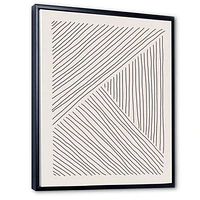 Toile « Minimal Geometrical Lines II »