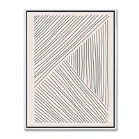 Toile « Minimal Geometrical Lines II »