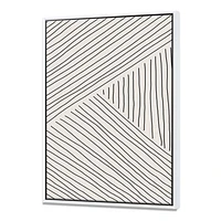 Toile « Minimal Geometrical Lines II »