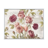 French Roses I  Canvas Wall Art