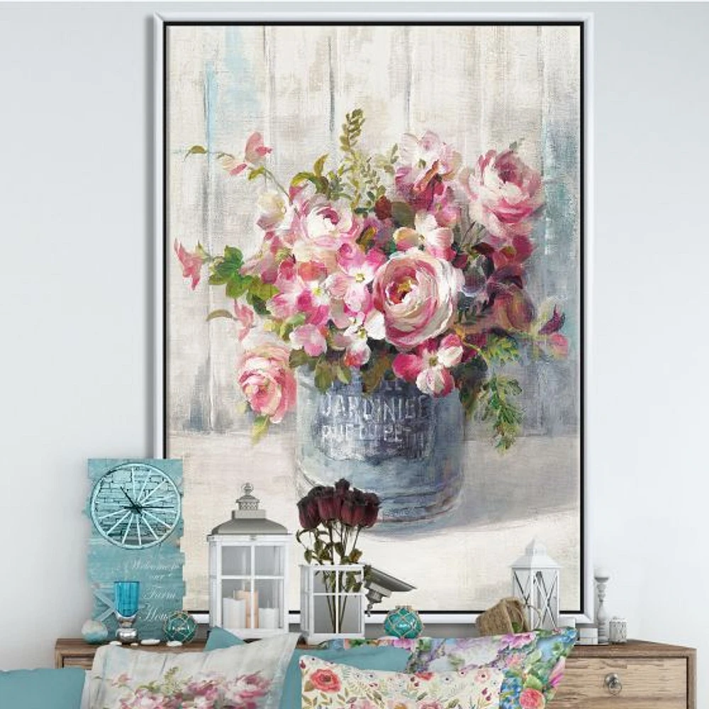 Maison Des Fleurs III  Wall Art