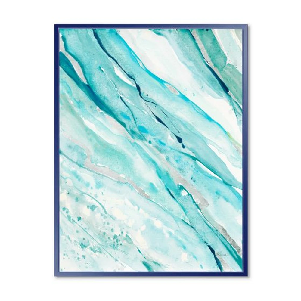 Silver Springs I Blue Green  Wall Art