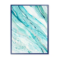 Silver Springs I Blue Green  Wall Art