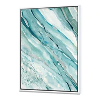 Silver Springs I Blue Green  Wall Art