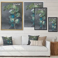 Fresh Leaves II  Canvas Wall Art Print