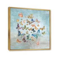 Toile « Butterflies Dancing I