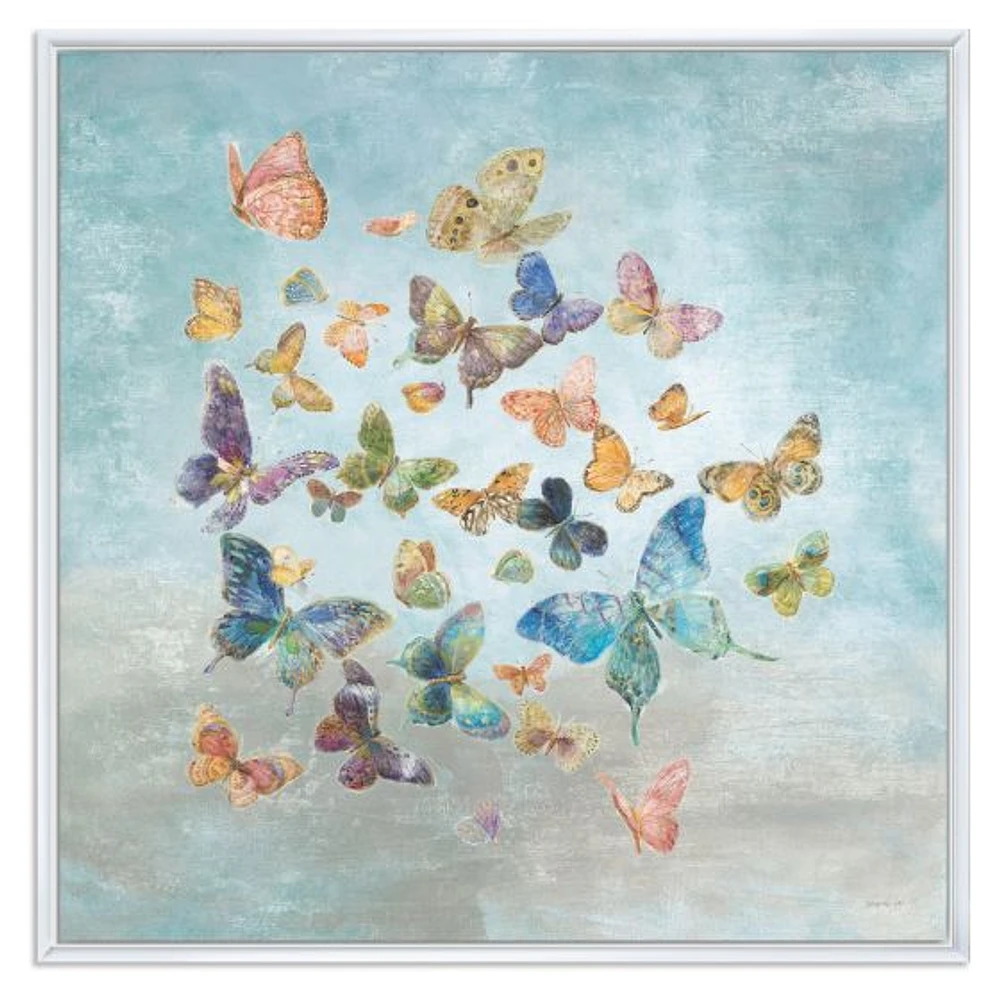 Toile « Butterflies Dancing I