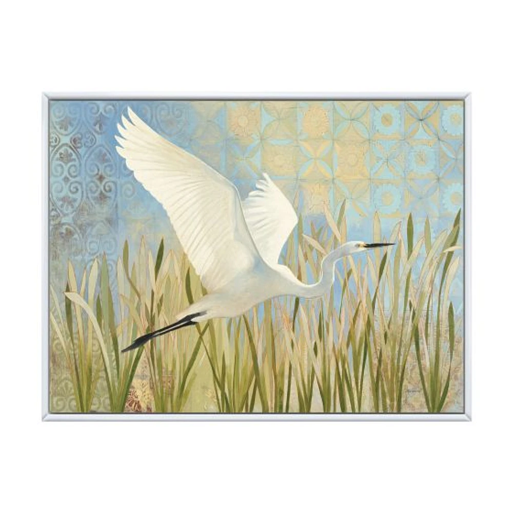 Toile « Snowy Egret Flight vII