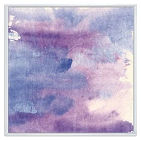 Watercolor Purple Haze II  Wall Art