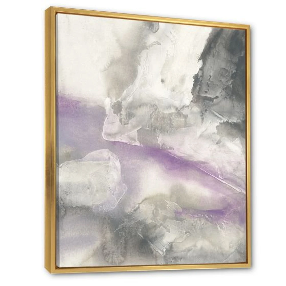 Watercolor Minimal Purple Tones I  Wall Art