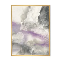 Watercolor Minimal Purple Tones I  Wall Art