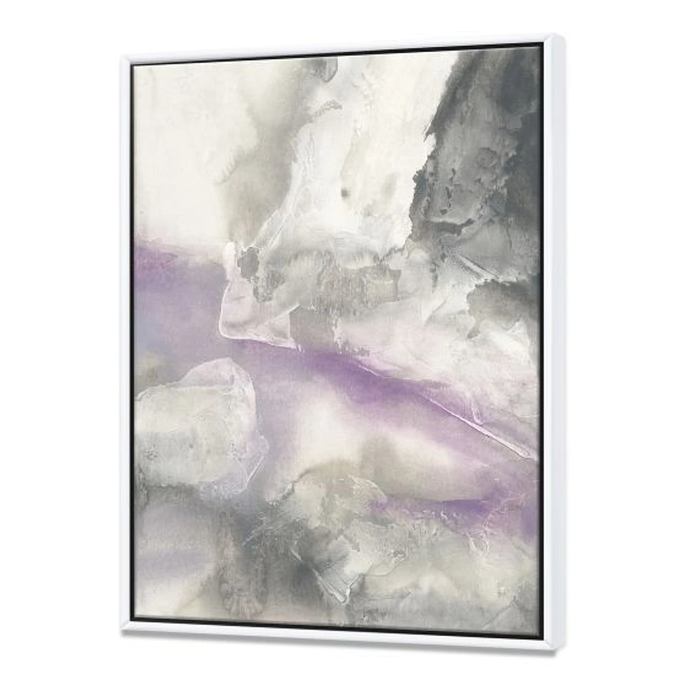 Watercolor Minimal Purple Tones I  Wall Art