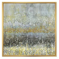 Glam Rain Abstract III - Modern & Contemporary Wall Art