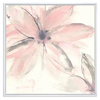 Pink Shabby Floral II  Canvas Artwork