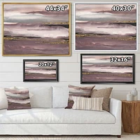 Purple Glam Storm IV  Wall Art