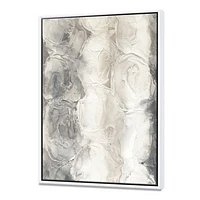 Gray Circles I  Canvas Wall Art