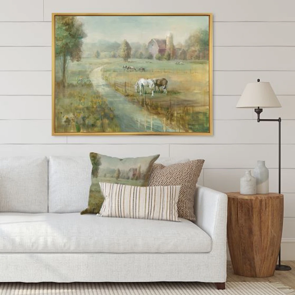 Toile « Tranquil Country Field