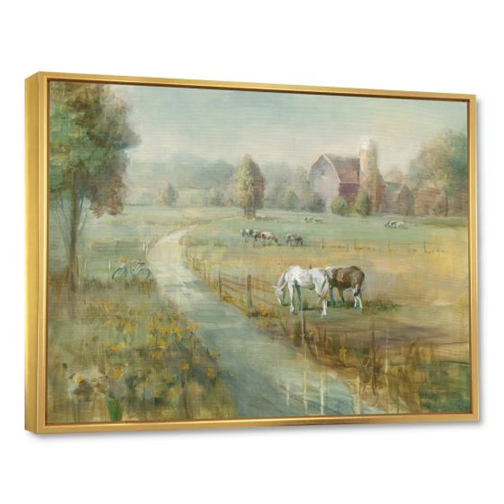 Tranquil Country Field  Wall Art