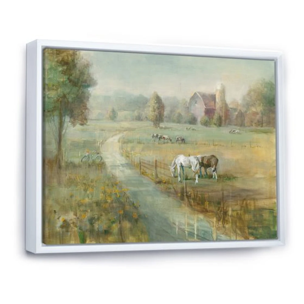 Tranquil Country Field  Wall Art