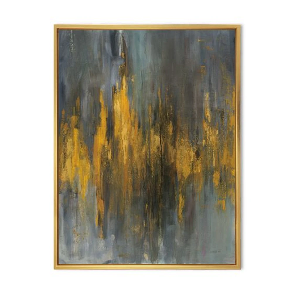 Black and Gold Glam Abstract Wall Art