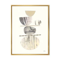 BalanceAbstract Neutral II Wall Art