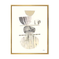 BalanceAbstract Neutral II Wall Art