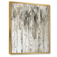 The Modern Grey Forest IV  Wall Art