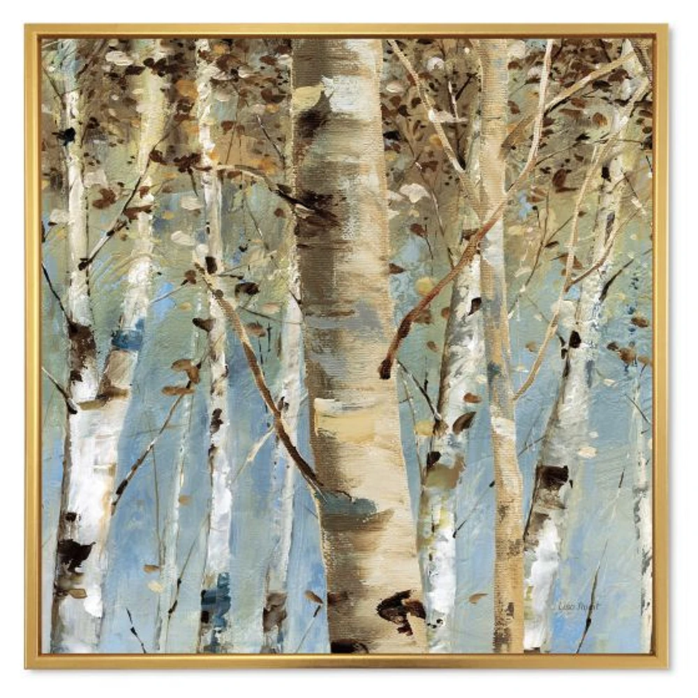 White Birch Forest II  Canvas Wall Art