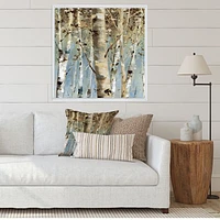 White Birch Forest II  Canvas Wall Art