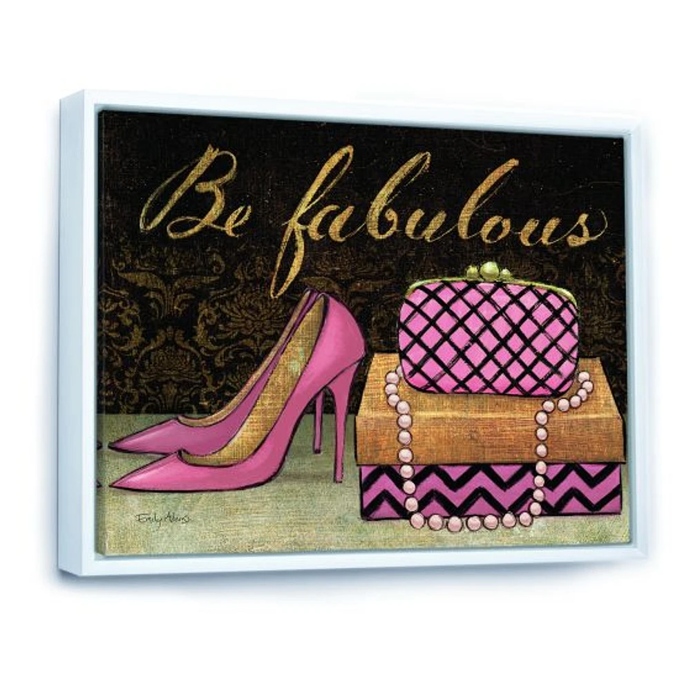 Gold Fabulous Life Style III  FrenchWall Art