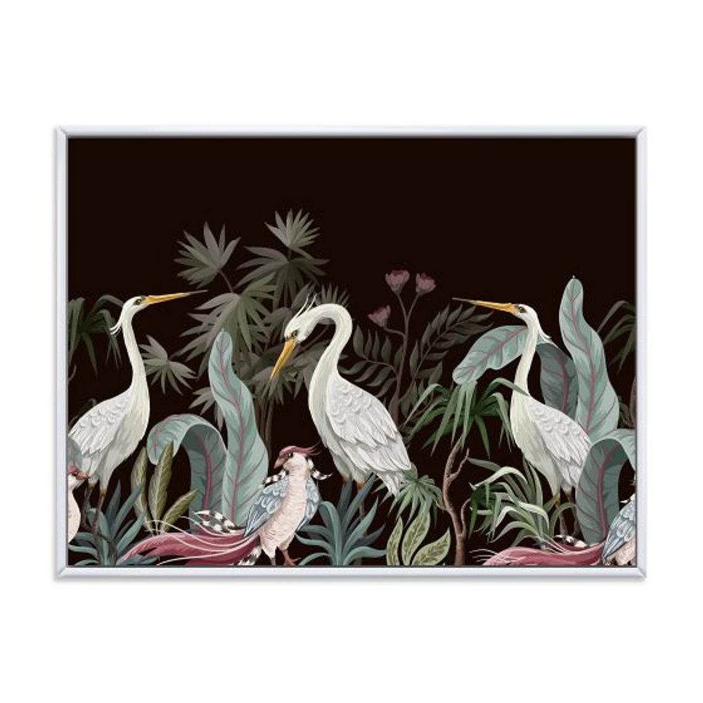 Chinoiserie with Birds and Peonies III  Wall Art