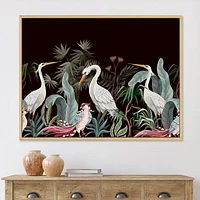 Chinoiserie with Birds and Peonies III  Wall Art