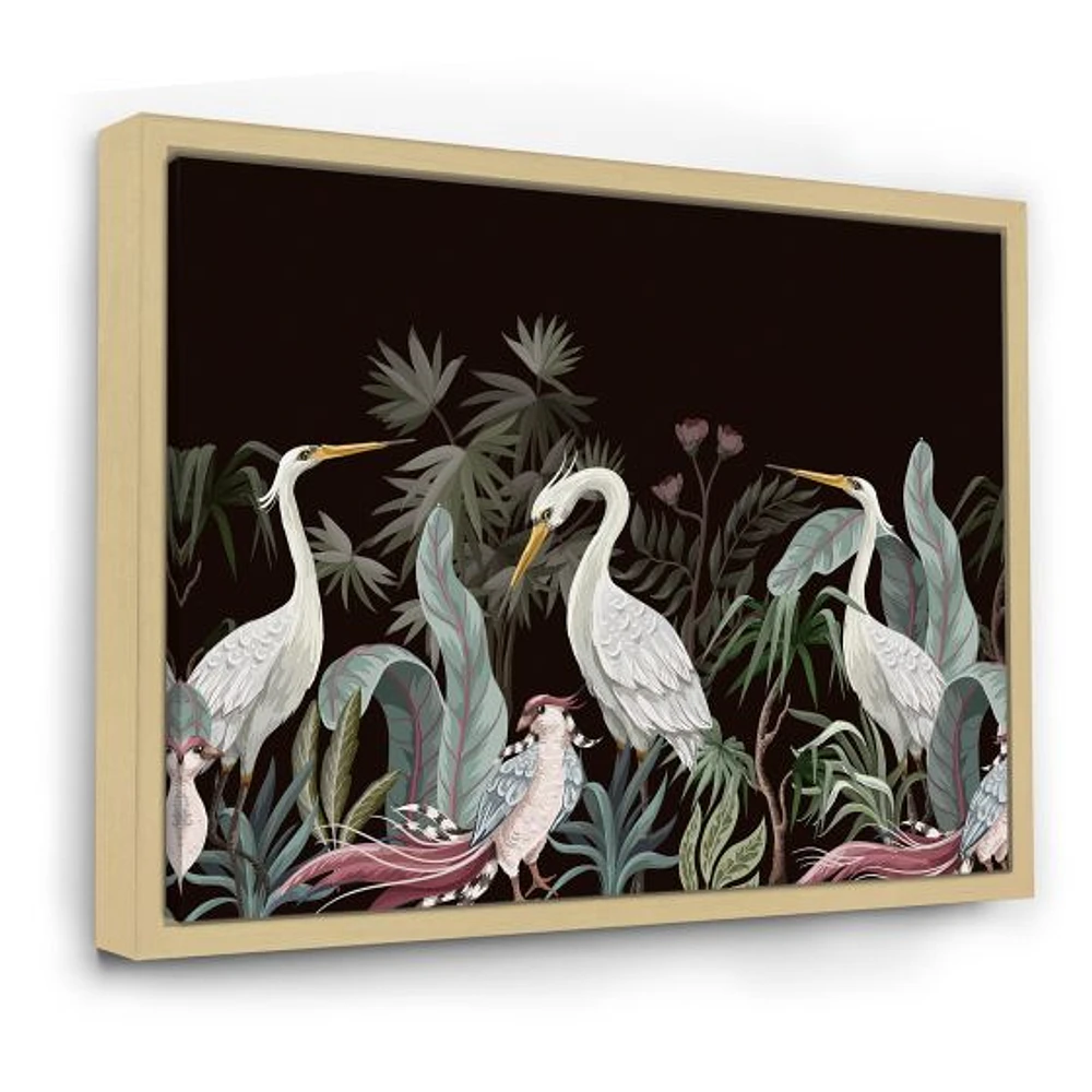 Chinoiserie with Birds and Peonies III  Wall Art