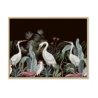 Chinoiserie with Birds and Peonies III  Wall Art