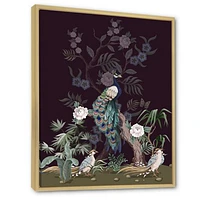 Chinoiserie with Birds and Peonies V  Wall Art