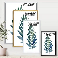Tropical Green Leaf  Wall Art