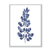 Navy Blue Eucalyptus II  Wall Art