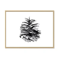 Toile « Conifer Cone Monochrome