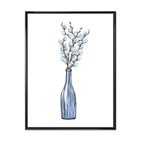 Bunch of Blue Willow Twigs II  Wall Art