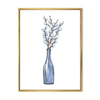 Bunch of Blue Willow Twigs II  Wall Art