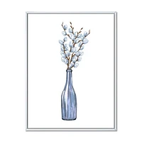 Bunch of Blue Willow Twigs II  Wall Art