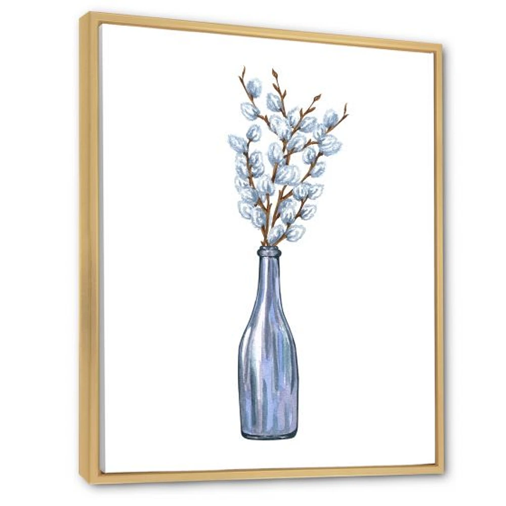 Bunch of Blue Willow Twigs II  Wall Art